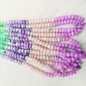 ลูกปัดหลากสีรุ้งทรงกลม ผลิตในห้องปฏิบัติการ น้ำหนัก 20 กะรัต สำหรับทำเครื่องประดับ DIY - Product Image 5