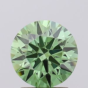 Diamante Cultivado en Laboratorio de Corte Redondo de 2.04ct, Verde Intenso VVS2, Certificado IGI, Diamante Suelto CVD al por Mayor para la Fabricación de Joyas - Product Image 1