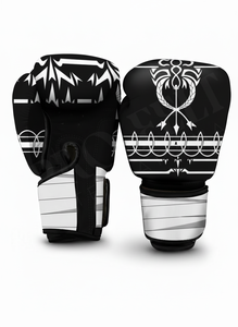 Guantes de Boxeo Profesionales Hechos a Medida, de Fieltro, para Entrenamiento, Sparring, Golpeo, Ejercicio, de Cuero PU Resistente, para MMA, Kickboxing y Deportes de Combate - Product Image 2