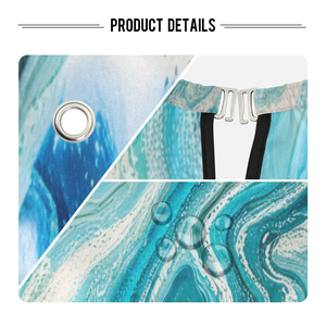 Cape de Barbier Professionnelle Imprimée par Sublimation Personnalisée en Polyester Imperméable pour Salon de Coiffure avec Col Ajustable - Product Image 4
