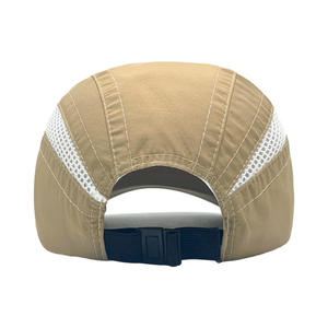 Gorra de poliéster de fácil cuidado, gorra de béisbol de corona alta, ajustable, profesional, con opción de logotipo personalizado para personal y equipos de servicio - Product Image 5