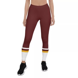 Vêtements de sport respirants personnalisés pour femmes, pantalons de yoga taille haute, leggings de yoga pour le sport, effet push-up fessier - Product Image 2
