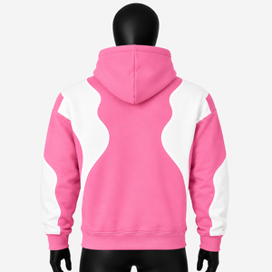Men's Camouflage Color Block Double Zip up <b>Hoodie</b> Casual Cotton French Terry Sweatshirt with Front Pocket and WS Logo - Product Image 2