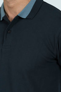 เสื้อโปโลชายแบบเย็บใหม่ พร้อมปักโลโก้/สีตามสั่ง ผ้ากันยับ ระบายอากาศได้ดี คุณภาพพรีเมียม ราคาขายส่ง - Product Image 5