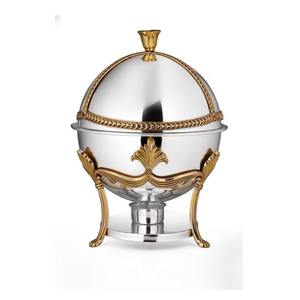 Le chafing dish en métal élégant est idéal pour les hôtels, les restaurants et les événements de restauration haut de gamme. - Product Image 3