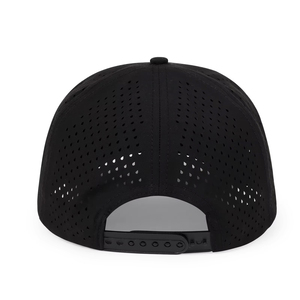 Gorra de Camuflaje con Logotipo Personalizado, Gorra de Béisbol Tipo Trucker de Nailon Estructurado Impermeable con Cuerda y Perforaciones Láser - Product Image 4