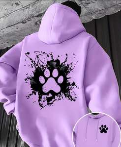 Sweat à capuche pour homme de qualité supérieure, ultra confortable, 100% coton, brodé, perlé, uni, imprimé numériquement, personnalisable - Product Image 2