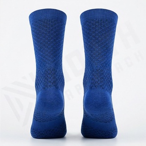 Blue Crew Athletic <b>Socks</b> Breathable Knitted Polyester Spandex <b>Running</b> Support Summer Sport Wear for Adults - Product Image 2