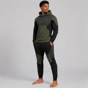 Survêtement d'hiver pour homme, léger, durable, élégant, respirant, 100% coton, écologique, pour la salle de sport, la course à pied, le jogging, le quotidien, décontracté - Product Image 5