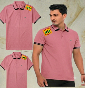 เสื้อเชิ้ตแขนสั้นผู้ชายลายจุด ผ้าฝ้ายอ๊อกซ์ฟอร์ด ระบายอากาศได้ดี ไม่เป็นขุย แห้งเร็ว มีโลโก้ด้านหน้า - Product Image 4