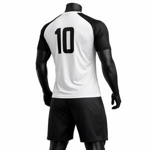 Conjunto de Uniforme de Fútbol Personalizado, Camiseta y Pantalones Cortos para Hombre, Transpirable, de Secado Rápido, Equipación de Equipo OEM ODM, Ropa para Entrenamiento y Partido - Product Image 6