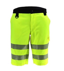 กางเกงขาสั้นทำงานสะท้อนแสงสำหรับผู้ชาย รุ่น Hi Safety สำหรับงานก่อสร้าง - Product Image 1
