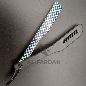 มีดโกนหนวด AL-FARDAN AF-BI-SR-014 แบบตรง ด้ามจับพลาสติก ABS น้ำหนักเบา ใบมีดเดี่ยวสแตนเลส สำหรับโกนหน้า - Product Image 4