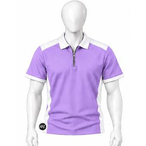 Men's <b>Black</b> Short Sleeve <b>Shirt</b> Lower Hem Design Polyester Knitted Wholesale High Quality Solid Pattern <b>Polo</b> Top Premium Quality - Product Image 1
