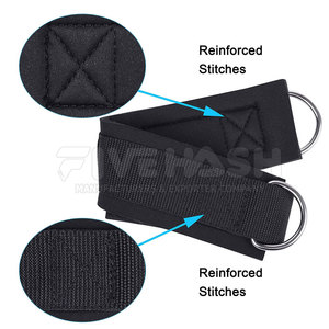 Hot Sale <b>Ankle</b> Strap D Ring Adjustable Strap <b>Ankle</b> <b>Support</b> Custom Padded <b>Ankle</b> Strap - Product Image 2