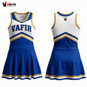 Uniformes Cortos de Animadoras Personalizados de Algodón, Poliéster, Rayón, Seda y Nailon, Transpirables, para Niñas, para Partidos, Entrenamientos, Uso Durante Todo el Año - Product Image 2