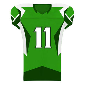 Tenues de football américain 100 % polyester brodées, grandes tailles, sublimées, pour équipes de jeunes sportifs - Product Image 2