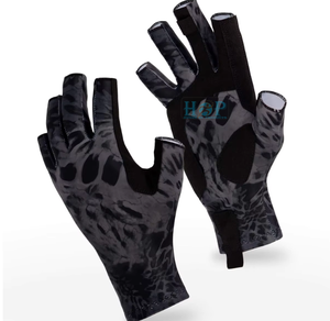 Guantes de Pesca de Secado Rápido, Transpirables, sin Dedos, Protección UV, Antideslizantes, Flexibles y Elásticos para Hombres y Mujeres - Product Image 1