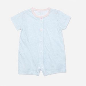 JALBEBE Tutina Estiva per Neonati 100% Cotone Traspirante Lavabile Unisex con Chiusura a Bottoni e Rete Intrecciata - Product Image 4