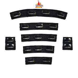 Extensions à clips en cheveux humains indiens Remy, ondulations profondes et naturelles, double trame, cuticules alignées, noires, ondulations souples, faciles à poser - Product Image 1