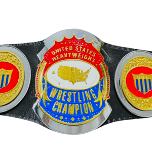 Ceinture de champion de lutte poids lourd des États-Unis, ceinture de titre de lutte personnalisée de haute qualité, objet de collection exclusif pour les amateurs de sport - Product Image 2