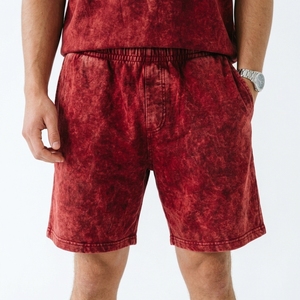 Summer Breathable High Quality <b>Men's</b> Two-Piece Casual Set Short Sleeve T-<b>Shirt</b> and Shorts Polyester/Cotton - Product Image 5