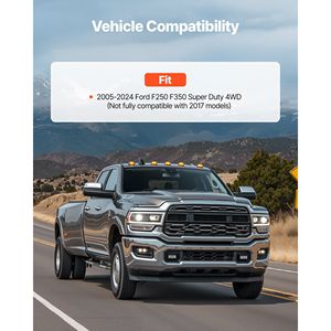 Kit di Sollevamento Anteriore in Alluminio Forgiato da 2 Pollici per Ford F250 F350 Super Duty 4WD Heavy Duty 2005-2024, 2 Pezzi - Product Image 3