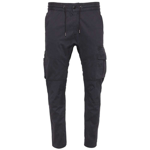 Cotton Canvas Casual Straight Elastic Waist Drawstring Narrow Foot Cuffed <b>Waterproof</b> Custom Logo Men's <b>Working</b> <b>Pants</b> - Product Image 1