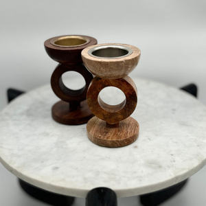Ensemble brûleur d'encens en bois, santal, fait main, diffuseur aromatique, décoratif toutes saisons, Mabkhara, porte-bakhoor, décoration intérieure - Product Image 3