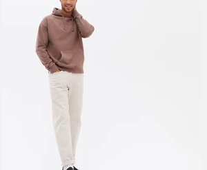 Sudadera con capucha 100% algodón al por mayor, transpirable/antibacteriana para hombre - Product Image 4