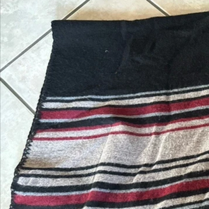 Chal Clásico de Mujer con Rayas, Acrílico, Transpirable, sin Mangas, con Borlas, Estilo Hippie, Capa, Cárdigan, Sudadera con Capucha, Poncho de Moda - Product Image 3