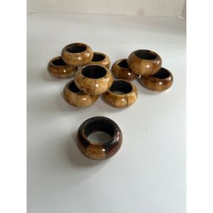 แหวนรองผ้าเช็ดปากดีไซน์ขายดี แหวนรองผ้าเช็ดปากลายกระดูก แหวนรองผ้าเช็ดปากแบบฝังกระดูก ใช้สำหรับโต๊ะอาหาร ราคาโรงงานถูกมาก - Product Image 1