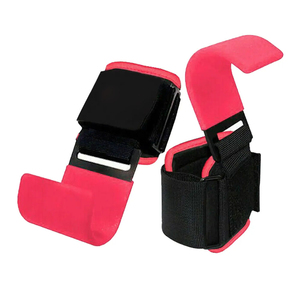 Ganchos de Alta Resistencia con Diseño Innovador y Personalizado, Antideslizantes, con Soporte para Muñeca, para Entrenamiento de Fisicoculturismo, Material de Neopreno, con OEM - Product Image 5