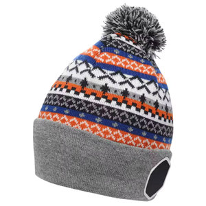 Econex Sports Unisex 100% <b>Wool</b> Hand-Knitted Breathable Waterproof Adjustable <b>Beanie</b> <b>Hat</b> for Outdoor Use - Product Image 6