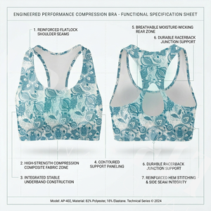 Yoga Fitness Custom Printed Brand Design Sports <b>Bra</b> Racerback Breathable <b>Stretch</b> Gym Workout Activewear Support Sports <b>Bra</b> OEM - Product Image 3