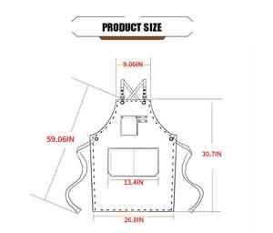 Delantal Rosa de Chef para Restaurante o Cafetería, Resistente al Desgaste, con 3 Bolsillos, Logotipo Bordado Personalizado a Bajo Costo - Product Image 4