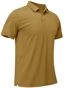 Camisa de Lona Sólida para Hombre, Manga Corta, Alta Calidad, Servicio OEM/ODM, Secado Rápido, Fabricante y Proveedor Mayorista - Product Image 4