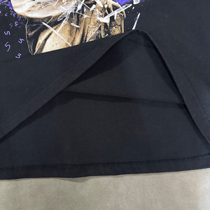 เสื้อยืดคอกว้างทรงบ็อกซี่ ผ้าเจอร์ซีย์คอตตอน 100% หนักพิเศษ ขนาดใหญ่พิเศษ 180 กรัม ตัดเย็บแบบครอป สำหรับผู้ชาย พิมพ์ลาย ป้องกันขนร่วง ระบายอากาศได้ดี - Product Image 3
