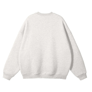 OEM Unisex Embroidered Spring <b>Polyester</b>/Cotton Acid Wash Sweatshirt Oversized Vintage Crewneck Streetwear Factory Supply - Product Image 2