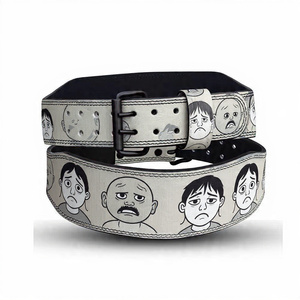 Weightlifting Anime Leather <b>Belts</b> Back Gym Trainer Push Up Leather <b>Belt</b> Workout Fitness Anime Leather <b>Belt</b> - Product Image 6