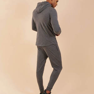 Custom Men's Modern Casual Tracksuit Premium Cotton Hoodie <b>Set</b> Private Label OEM Manufacturer - Product Image 6