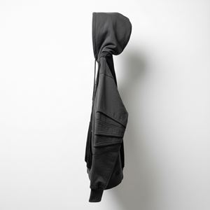 2026 Trendy Women Heavyweight <b>Hoodie</b> 500gsm Cotton Fleece 3D Embroidery Badge Punk Style Lined Breathable Pullover Manufacturer - Product Image 4