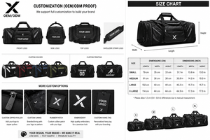 Custom OEM Ice Hockey <b>Equipment</b> Bag Waterproof Sports Duffel Bag Large Capacity Team Training Travel Gear Bag - Product Image 4