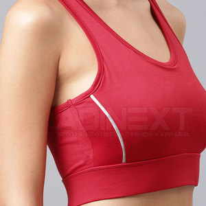 Sujetador Deportivo Transpirable y Ecológico de Alta Calidad para Mujer, con Logotipo Frontal, Alto Soporte, Spandex/Nylon, Ropa Deportiva para Entrenamiento - Product Image 6
