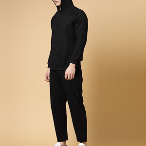 New Arrival Winter Plus Size Hooded <b>Men</b> Tracksuit Custom Color 100% Cotton <b>Pullover</b> Style for Sale - Product Image 3