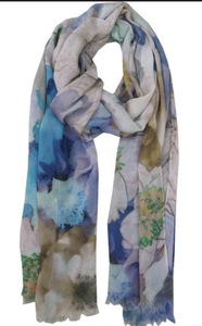 Summer Cotton <b>Square</b> <b>Scarf</b> Custom Label Logo Women Stylish Designer Handmade Ethnic Quick Dry Four Seasons Digital Print <b>Scarf</b> - Product Image 2