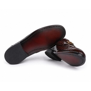 Mocasines de Cuero para Hombre al por Mayor, Zapatos Sin Cordones de Alta Calidad con Diseño Elegante para Oficina, Casual, Formal y Ocio en Invierno - Product Image 5