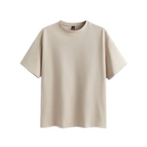 Camiseta con estampado liso Ropa de moda para hombre Camisetas casuales Algodón de calidad de larga duración OEM Camiseta auténtica personalizada para la venta - Product Image 1