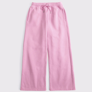 Pantalon de jogging en molleton de qualité supérieure pour femmes, coupe ample et décontractée, doux et chaud, idéal pour l'entraînement physique et les tenues décontractées - Product Image 5