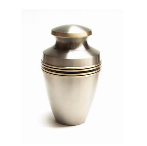 Urnes funéraires métalliques haut de gamme pour cendres humaines, offrant un hommage intemporel avec une finition durable, idéales pour la commémoration familiale. - Product Image 3